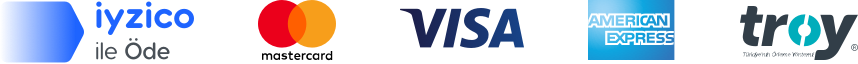 iyzico ile Öde — Visa — MasterCard — Troy